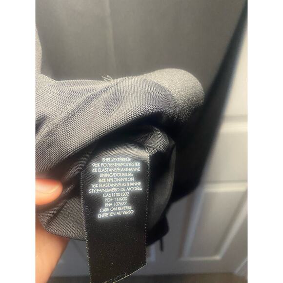 NWT Alice + Olivia Air Black Midi Skirt Size 8 - Picture 5 of 6